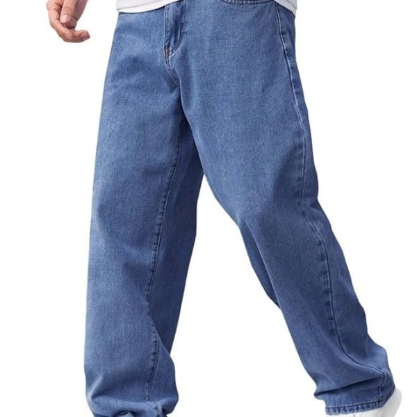 KOTTY Mens Mid Rise Straight Jeans